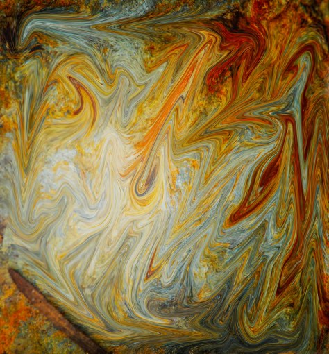 Abstract - Liquified Rock - ©Derek Chambers