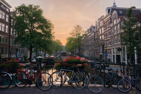 Dawn in Amsterdam - ©Derek Chambers