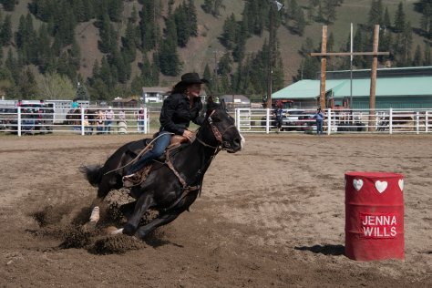Barrel Racing - Princeton Rodeo - ©Derek Chambers