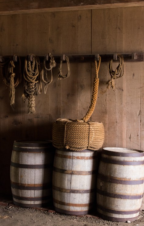 Barrels and Rope At Louisbourg Fortress - ©Derek Chambers