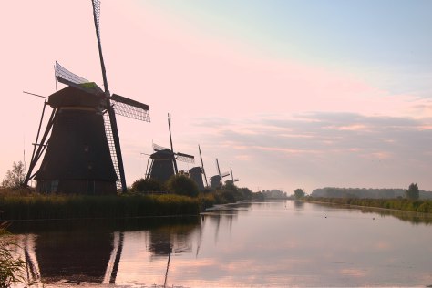 Kinderdijk Dawn - ©Derek Chambers