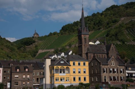 Middle Rhine - Gothic parish church - Hill church - Vineyard - Lorch - ©Derek Chambers