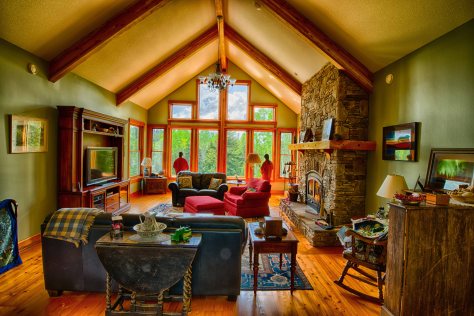 Great Room with Twins and a Ghost - ©Derek Chambers