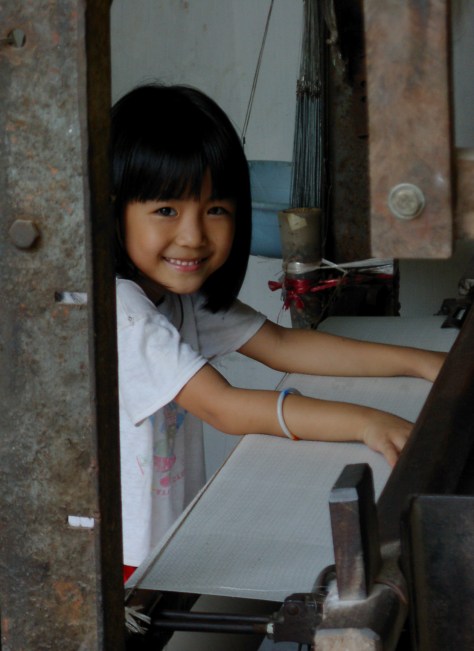 Silk Mother's Helper - North Vietnam - ©Derek Chambers