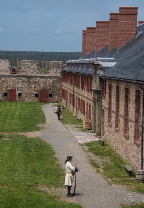 Guard Duty - Fortress at Louisbourg - Cape Breton - Nova Scotia - ©Derek Chambers