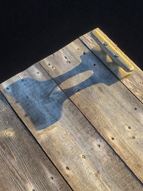 Wineglasses or Bollard? - ©Derek Chambers