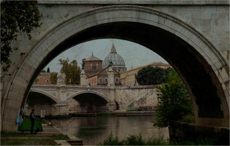 The Painter and San Pietro, Rome - Derek Chambers