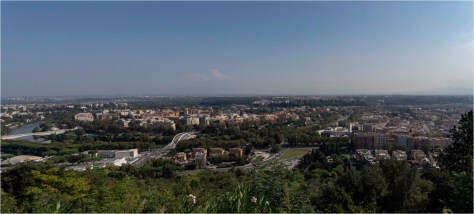 Rome Panorama from Lo Zodiaco, Monte Mario - Derek Chambers