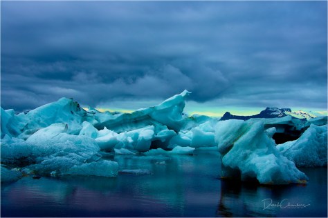 Jökulsárlón Scene, Iceland - Derek Chambers